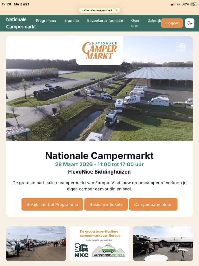 nationale campermarkt 2026